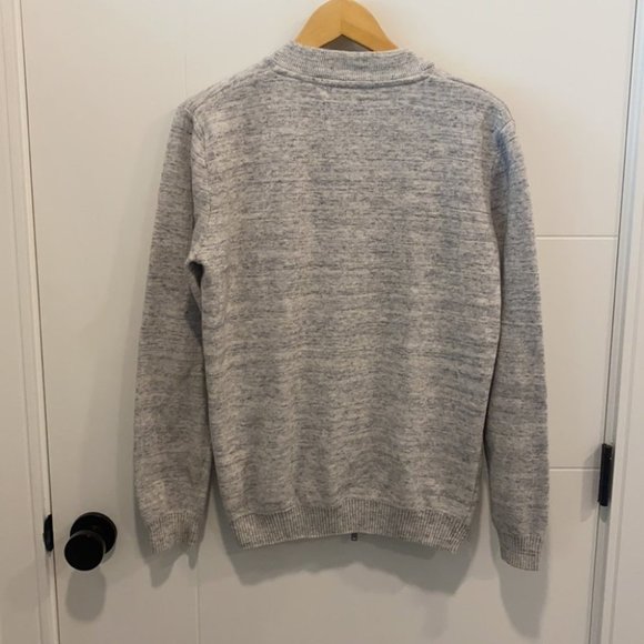 Jack and Jones long sleeve zip up sweater size LG - Picture 8 of 10
